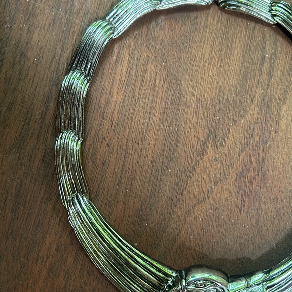 Laurel Burch rare Silver bird Statement Necklace - Picture 6 of 11